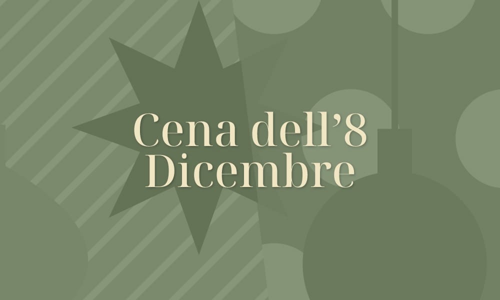 Cena dell'immacolata da Cortile Pantelleria